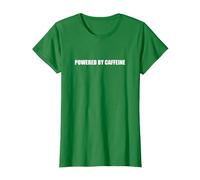 Alimentato dalla Caffeina Maglietta, Donna, Verde Mela, XXL