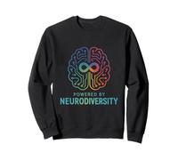 Alimentato dalla consapevolezza dell'ADHD sull'autismo cerebrale della neurodiversità Felpa