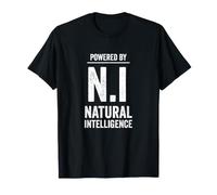 Alimentato dall'intelligenza Naturale Maglietta