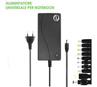 ALIMENTATORE 10 ADATTATORI CARICATORE UNIVERSALE 90W LAPTOP NOTEBOOK AS-05720