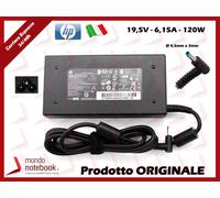 Alimentatore 120W 19.5V 6.15A 4.5x3.0mm ORIGINALE HP ENVY 17-j181nr