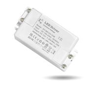 Alimentatore 12v 1.25A, Trasformatore 220V 12v 15w, Trasformatore LED AC a DC, led driver 12 volt, per G4, GU5.3, MR11, MR16, Lampade LED, Non dimmerabile, non sfarfallante, non rumoroso