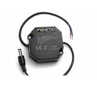 Alimentatore 12V 1A 12W IP67 Waterproof per Telecamere Videosorveglianza, Trasformatore 220V 12V Stabilizzato per Esterno, LED e CCTV Sicuro e Resistente Prometeo Electronics