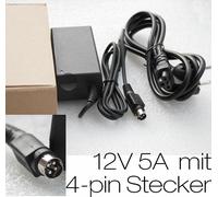 Alimentatore 12V 5A 4-Pin Plug Power Supply Siemens Fujitsu S400