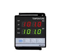 Alimentatore 12VDC Input PT100 K Termocoppia Digital PID Regolatore di Temperatura SSR Uscita relè 24V 1Pcs(85-265Vac)