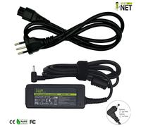 Alimentatore 19V 2,1A 40W compatibile con Asus Eee PC R051BX (2,3x0,7mm)