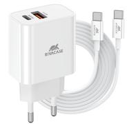 Alimentatore 1Usb-C 1Usb 20W Compatibile Iphone White