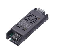 Alimentatore 24V 60W DC24V Driver di alimentazione LED Trasformatore Rame Lega di alluminio Design cavo Protezione IP20 per Display a LED Modulo di illuminazione Insegna