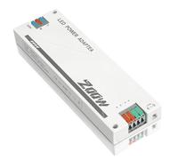 Alimentatore 24v 8.33A, 200W Trasformatore 220V a 24v, Trasformatore LED 24V 200W con connettore a 3 pin, Driver LED AC a DC, alimentatore lampada led Costante per G4, GU5.3, MR11, MR16