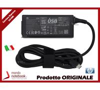 Alimentatore 45W USB-C Type-C ORIGINALE HP Spectre x2 13-v011dx