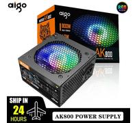 Alimentatore 500W 600W 700W 800W 1000W Gaming 120Mm RGB Ventola 220V ATX Aliment