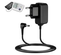 Alimentatore 6 V Caricatore Tensiometro per Tensiometri di Braccio Omron HHP-CM01 M2 M3 M4 M6 M7 M2 Basic, M3 Comfort, M7 Intelli IT, X2 X3 X4 X6, X2 Basic, X7 Smart,Adattatore di Alimentazione,-1.4M