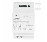 ALIMENTATORE 60W 24V ZTM-60/24 EXT10000284