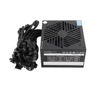 Alimentatore 800W, Alimentatore per Computer con Design a Corrente di Grande Corrente 12V a 12 V, Controllo della Temperatura Intelligente, Ventola Nera da 12 Cm, per Server PC