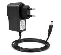 Alimentatore 9 V 1 A per Pedale Chitarra, Adattatore CA 9 V 1 A, Alimentazione DC 9 V Centro Negativo, Caricatore 9 V Compatibile per Boss Psa-120S, Joyo, Looper, Tastiera Casio, Cavo 100 cm
