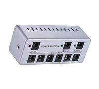 Alimentatore a 6/8 pedali con uscita isolata. Piccolo pedale alimentatore di rete a 6/8 vie a blocco singolo
