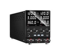 Alimentatore a doppio canale 30V10A Alimentatore da laboratorio variabile e regolabile Commutatore parallelo in serie indipendente controllabile Visualizzazione precisa(120V 3A Dual channel)