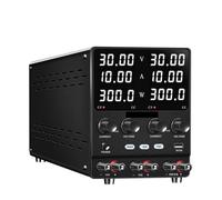 Alimentatore a doppio canale 4 in 1, stabilizzatore di tensione programmabile, sorgente di commutazione da banco regolabile da 30 V 10 A for la riparazione del telefono per Laboratori, Lavori Elettron