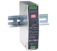 Alimentatore A Hat Rail Mean Well DDR-120D-24 DC/DC Converter 67.2-154V:24V 5A