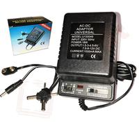 Alimentatore AC DC 1000mAh 18W TW-003, 1.5V 3V 4.5V 6V 7.5V 9V 12V TRASFORMATORE