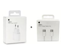 Alimentatore Adattatore USB-C Apple 20W ORIGINALE iPhone 13 14 15 16 Pro...