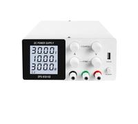 Alimentatore Alimentatore CC regolabile 30V 10A Laboratorio LCD 60V 5A Regolatore di tensione Stabilizzatore Banco di commutazione Sorgente USB Nuovo(30V 10A White)