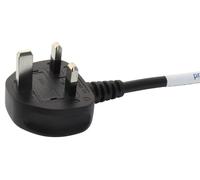 Alimentatore Alimentazione Cavo,UK Spina A Senza Terminali,250V AC 10A 3M Nero -