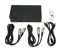Alimentatore Apparition, Alimentatore con Design con Filtro Passa Basso con Cavo XLR, Supporto Doppio Microfono per Microfoni a Condensatore da 48 V
