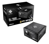 Alimentatore ASROCK CL-750G, PSU,750W, 80 Plus Gold,120 mm, Active PFC,PCI-E 5.1 (12+4pin) x1, PCI-E (6+2 Pin) x4, SATA (5 Pin) x4