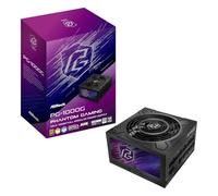 Alimentatore Asrock PG-1000G, PSU,1000W, 80 Plus Gold/A, 135 mm, modulare, PCI-E 5.1 (12+4pin) x1, PCI-E (6+2 Pin) x3, SATA (5 Pin) x9