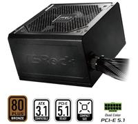 Alimentatore Asrock PRO-850B 850W Certificazione 80 PLUS Bronze ATX 3.1