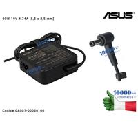 Alimentatore ASUS 90W 19V 4,74A [5,5 x 2,5mm] A53 N43 N53 K50 K53 K55 K73 K75 K9
