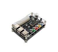 Alimentatore ATX 24 Pin Scheda Breakout Modulo di Alimentazione Connettore Adattatore Manopola di Tensione Regolabile 6 Porte USB 2.0