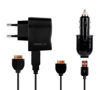 Alimentatore + Auto Caricabatteria USB Adattatore Cavo di Alimentazione per Sony