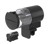 Alimentatore automatico di tipo timer-distributore di tartarughe pesce da 100 ml, alimentatore d'acquario a prova di umidità | Merci di supporto per l'allevamento per laghetto per esterni d'acquario p