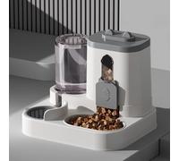 Alimentatore Automatico per Ciotola per Gatti Con Design a Prova Di Fuoriuscite