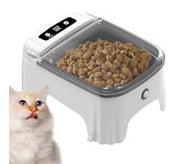 Alimentatore automatico per gatti - Dispenser di cibo per gatti, Alimentatore elettronico per, Alimentatori automatici per Cibo umido, Alimentatori per cani temporizzati Dispenser per anim