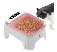Alimentatore automatico per gatti - Dispenser di cibo per gatti, Alimentatore elettronico per, Alimentatori automatici per Cibo umido, Alimentatori per cani temporizzati Dispenser per anim