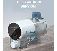 Alimentatore automatico per pesci Distributore di cibo elettrico Supporto timer Modalità manuale automatica Acquari Acquari (Versione base)