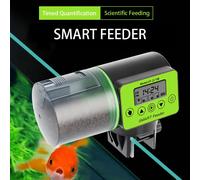 Alimentatore automatico per pesci serbatoio per pesci digitale Dispenser per alimenti per acquari in plastica Intelligent Timing strumento elettrico per l'alimentazione del pesce per tartaruga