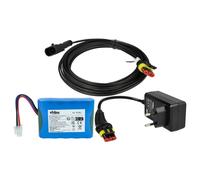 Alimentatore, batteria 3000mAh, cavo per Gardena SILENO R130Li (2016) R100LiC