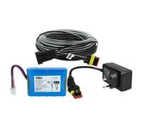 Alimentatore, batteria 3000mAh, cavo per Gardena Smart SILENO City Sileno+ Set