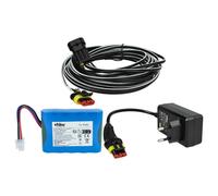 Alimentatore, batteria 3000mAh, cavo per Gardena Smart SILENO Life Sileno Set