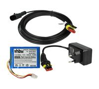 Alimentatore, batteria 3400mAh, cavo per Gardena Smart Sileno free 1500