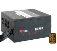 Itek Alimentatore per PC BD700-700 Watt, Ventola HDB Hydraulic Dynamic Bearing da 12 mm, Protezione PFC attiva, Convertitore Switching DC to DC