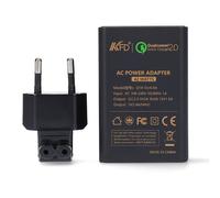 Alimentatore Caricabatterie 100/230 V 1 Presa USB Carica Rapida + 2 USB 2.0 Nero