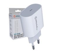 Alimentatore Caricabatterie 5V-20W Caricatore USB-C DEVCOline da Muro Type-C Ricarica Rapida 100-230V Compatibile con iPhone 12 PRO MAX MINI, Samsung, Huawei, Xiaomi Sony- AT AM 1TPC
