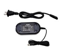 Alimentatore caricabatterie HQRP per JVC Everio GR-D33ER GR-D33U GR-D33US GR-...