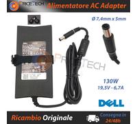 Alimentatore Caricabatterie Originale DELL 130W 19.5V 6.7A (7,4mm x 5mm)