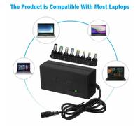ALIMENTATORE CARICABATTERIE UNIVERSALE 120W PER LAPTOP PC NOTEBOOK AC/DC